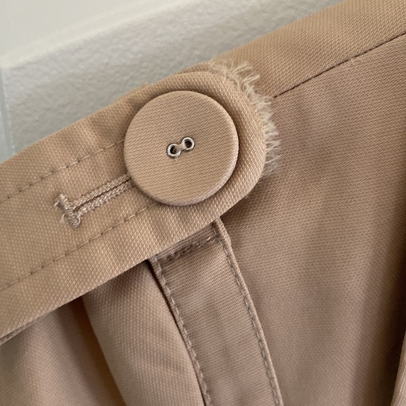 Ann Taylor Loft Women’s Trench Rain Coat Beige Size M Water resistant. Fall Coat - Picture 6 of 17
